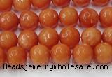 CCN2051 15 inches 6mm faceted round candy jade beads wholesale