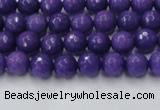 CCN2057 15 inches 4mm faceted round candy jade beads wholesale