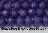 CCN2059 15 inches 8mm faceted round candy jade beads wholesale