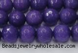 CCN2061 15 inches 12mm faceted round candy jade beads wholesale