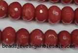 CCN2130 15.5 inches 12*16mm faceted rondelle candy jade beads