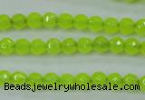 CCN2261 15.5 inches 4mm faceted round candy jade beads wholesale