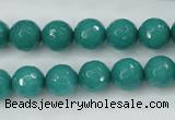 CCN2281 15.5 inches 10mm faceted round candy jade beads wholesale