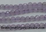 CCN2286 15.5 inches 4mm faceted round candy jade beads wholesale