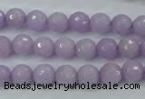 CCN2288 15.5 inches 8mm faceted round candy jade beads wholesale