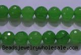 CCN2301 15.5 inches 10mm faceted round candy jade beads wholesale