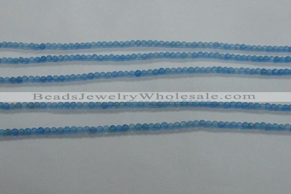 CCN2310 15.5 inches 2mm round candy jade beads wholesale