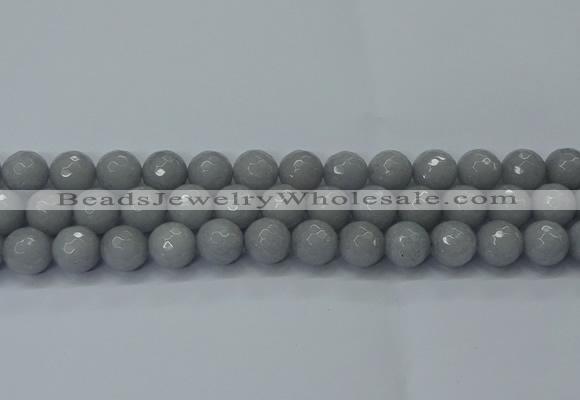 CCN2563 15 inches 14mm faceted round candy jade beads wholesale