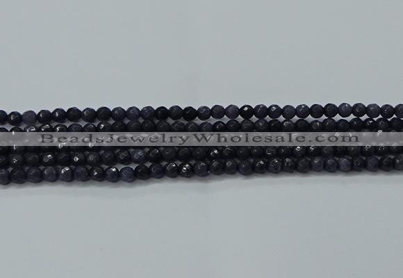 CCN2566 15 inches 6mm faceted round candy jade beads wholesale