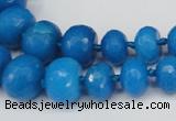 CCN2652 15.5 inches 5*8mm - 12*16mm faceted rondelle candy jade beads