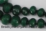 CCN2653 15.5 inches 5*8mm - 12*16mm faceted rondelle candy jade beads