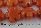 CCN2662 15.5 inches 16mm carved flower candy jade beads wholesale