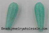 CCN2737 Top-drilled 10*30mm teardrop candy jade beads wholesale