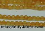 CCN2800 15.5 inches 2mm tiny faceted round candy jade beads