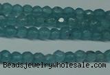 CCN2802 15.5 inches 2mm tiny faceted round candy jade beads