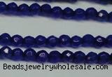 CCN2803 15.5 inches 2mm tiny faceted round candy jade beads