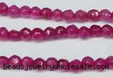 CCN2811 15.5 inches 3mm tiny faceted round candy jade beads