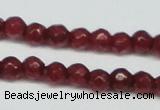 CCN2813 15.5 inches 3mm tiny faceted round candy jade beads