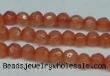 CCN2820 15.5 inches 4mm tiny faceted round candy jade beads