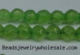 CCN2834 15.5 inches 5mm faceted round candy jade beads