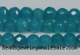 CCN2836 15.5 inches 5mm faceted round candy jade beads