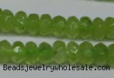 CCN2853 15.5 inches 2*4mm faceted rondelle candy jade beads