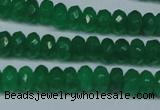 CCN2854 15.5 inches 2*4mm faceted rondelle candy jade beads