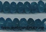 CCN2863 15.5 inches 4*6mm faceted rondelle candy jade beads