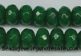 CCN2875 15.5 inches 5*8mm faceted rondelle candy jade beads