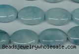 CCN2950 15.5 inches 13*18mm oval candy jade beads wholesale