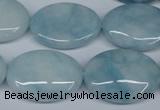 CCN2952 15.5 inches 18*25mm oval candy jade beads wholesale