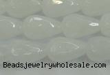 CCN3016 15.5 inches 10*15mm faceted teardrop candy jade beads