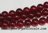 CCN35 15.5 inches 8mm round candy jade beads wholesale