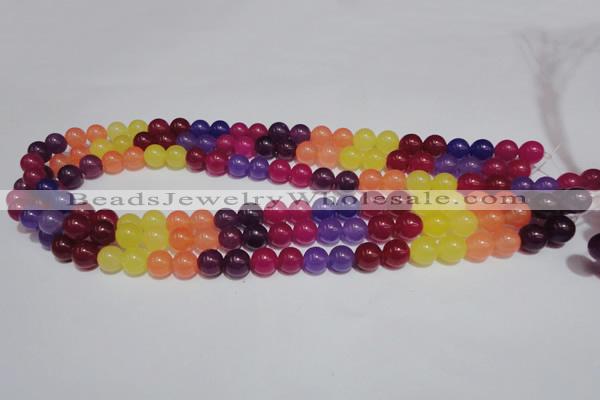 CCN37 15.5 inches 8mm round candy jade beads wholesale