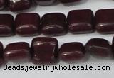 CCN3791 15.5 inches 8*8mm square candy jade beads wholesale