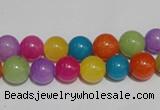 CCN38 15.5 inches 8mm round candy jade beads wholesale