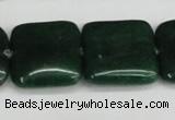 CCN3809 15.5 inches 20*20mm square candy jade beads wholesale