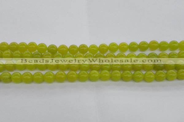 CCN4026 15.5 inches 10mm round candy jade beads wholesale