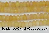 CCN4105 15.5 inches 2*4mm faceted rondelle candy jade beads