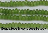 CCN4108 15.5 inches 2*4mm faceted rondelle candy jade beads