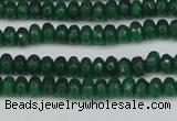 CCN4110 15.5 inches 2*4mm faceted rondelle candy jade beads