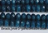 CCN4167 15.5 inches 5*8mm faceted rondelle candy jade beads