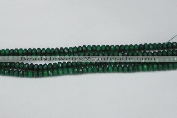 CCN4170 15.5 inches 5*8mm faceted rondelle candy jade beads