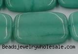 CCN4207 15.5 inches 30*40mm rectangle candy jade beads wholesale
