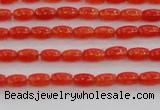 CCN4512 15.5 inches 3*5mm rice candy jade beads wholesale