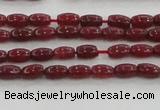 CCN4513 15.5 inches 3*5mm rice candy jade beads wholesale