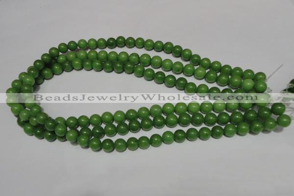 CCN46 15.5 inches 8mm round candy jade beads wholesale