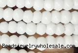 CCN5100 15 inches 3*4mm faceted rondelle candy jade beads