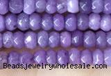 CCN5110 15 inches 3*4mm faceted rondelle candy jade beads