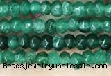 CCN5119 15 inches 3*4mm faceted rondelle candy jade beads